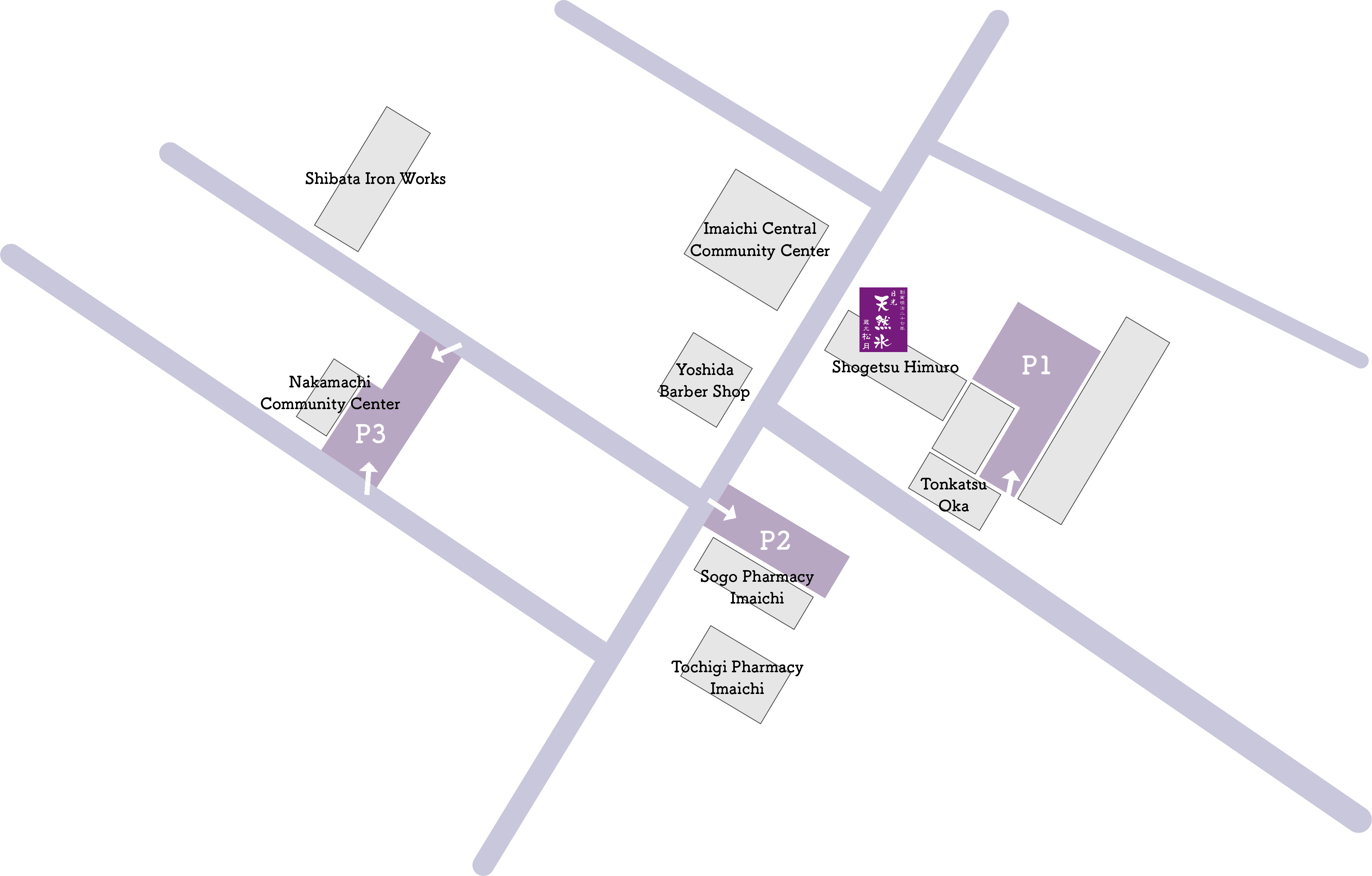 駐車場ご案内図